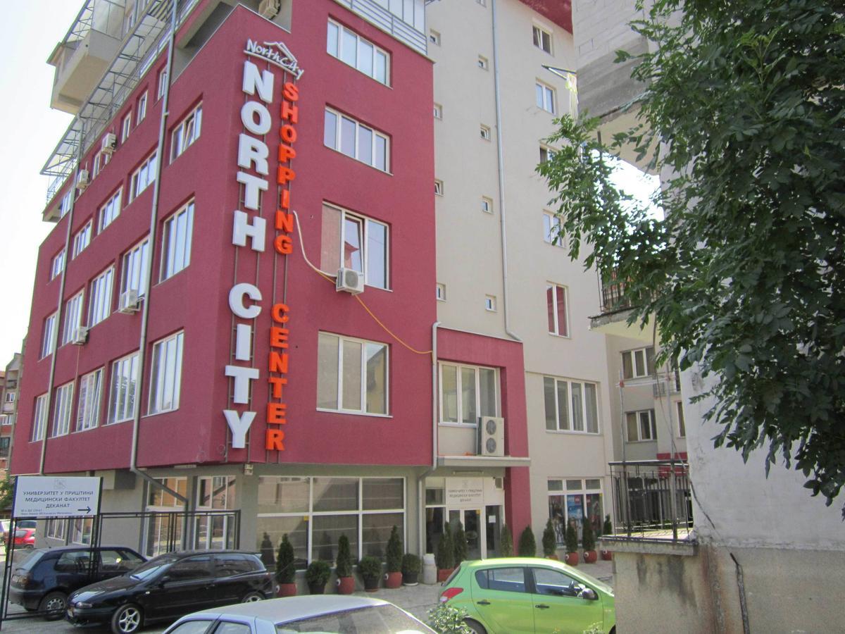 Hotel North City Titova Mitrovica Esterno foto